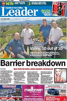 Lilydale and Yarra Valley Leader - February 3rd 2015